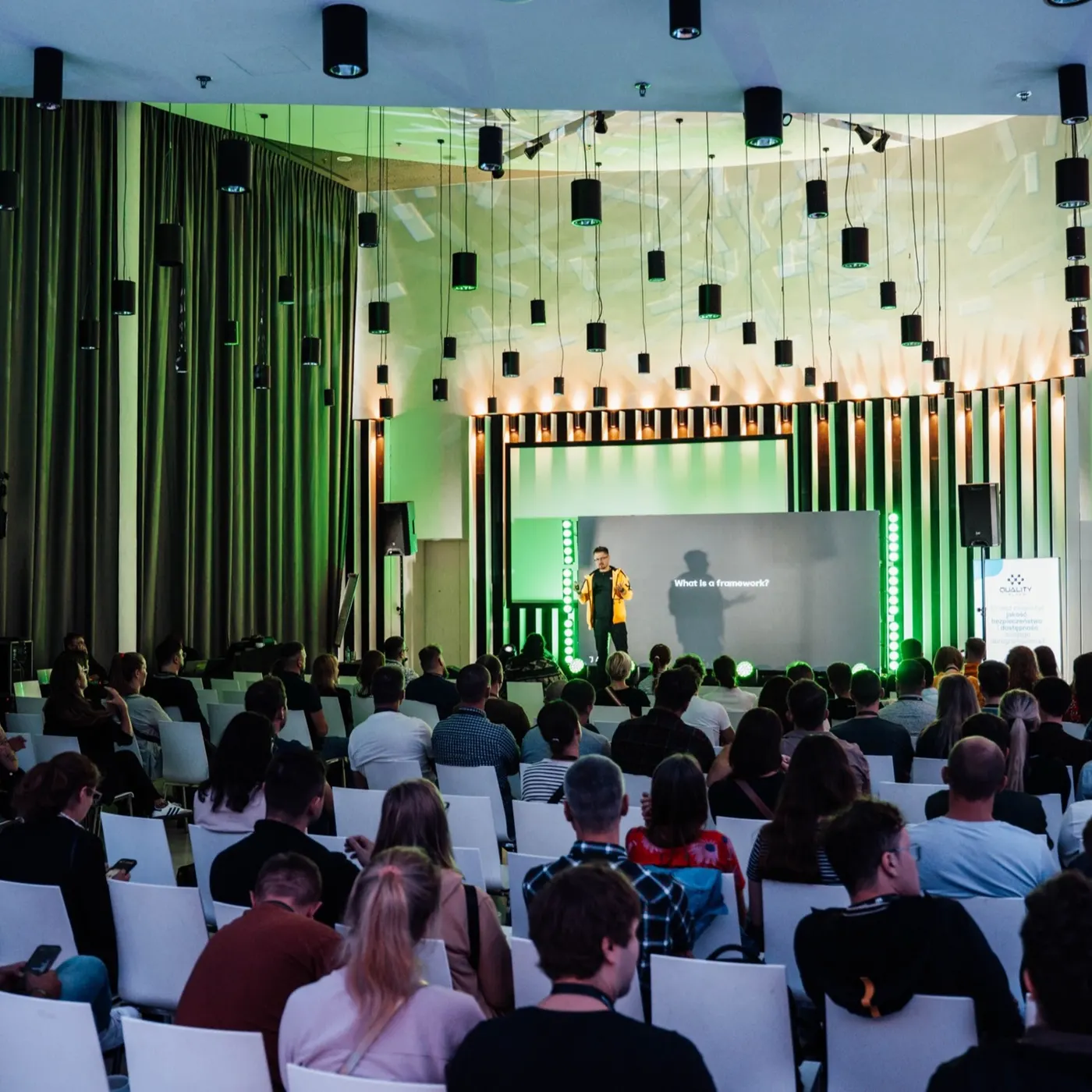 Pełna sala na Testing Ground Conference 2025
