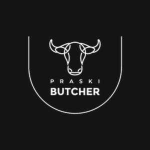 Logo Restauracja Praski Butcher, fundator nagród Testing Ground Conference 2026